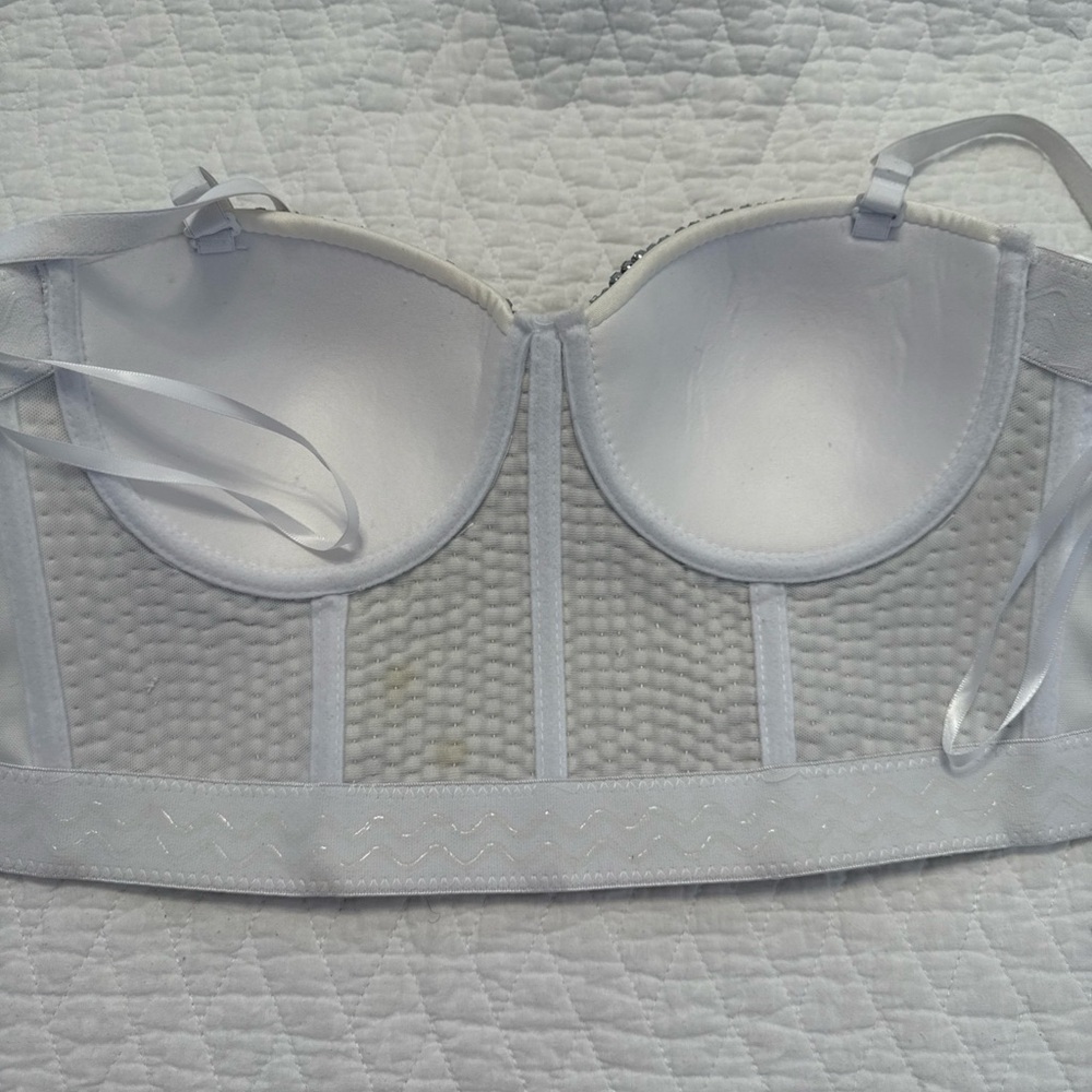 Windsor Silver Sequin Sleeveless Crop Top - Picture 11 of 16